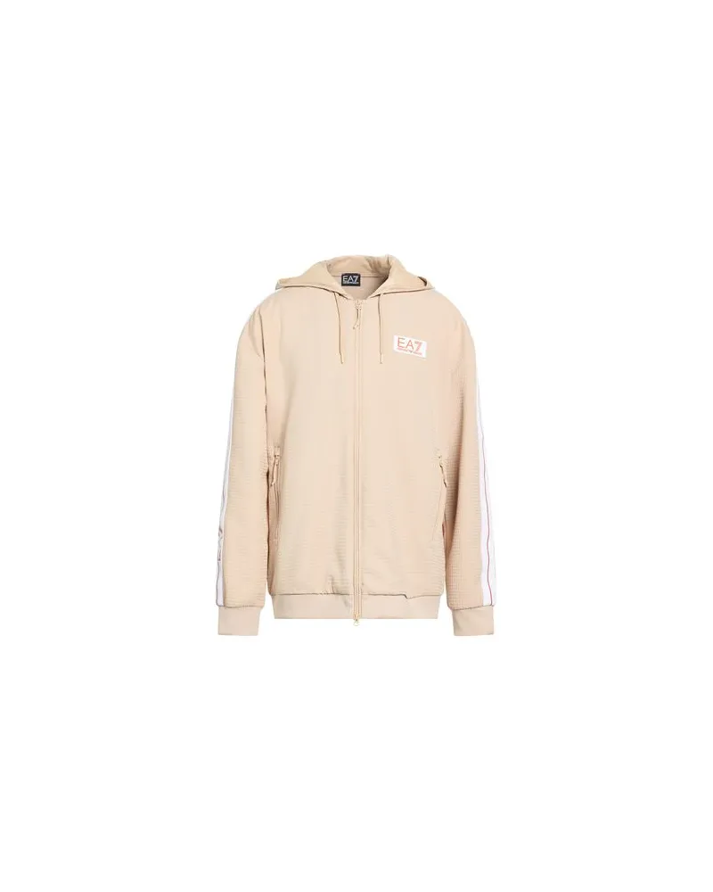 EA7 TOPS - Sweatshirtsauf YOOX.COM Beige