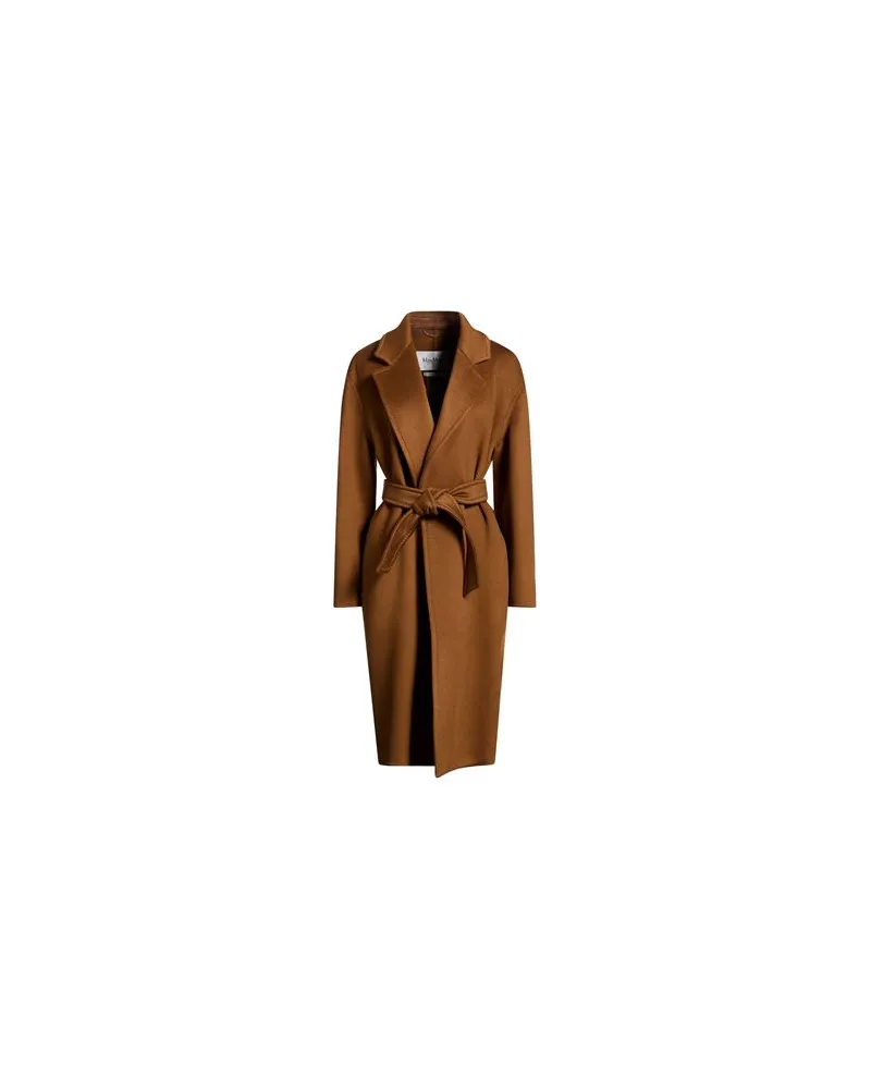 Max Mara JACKEN & MÄNTEL - Mäntelauf YOOX.COM Braun
