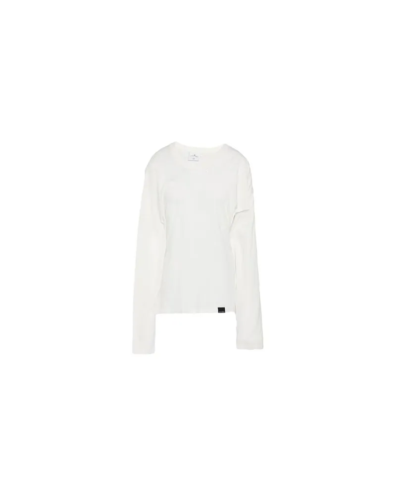 Courrèges TOPS - T-shirtsauf YOOX.COM Weiß