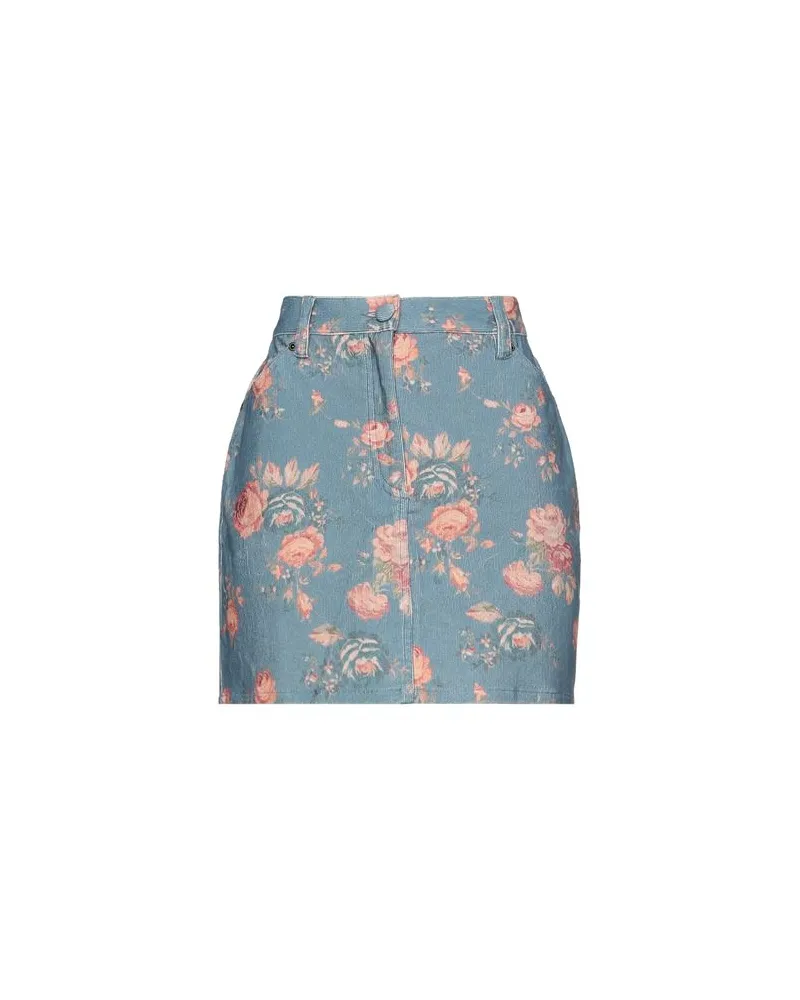 LoveShackFancy HOSEN & RÖCKE - Miniröckeauf YOOX.COM Blaugrau