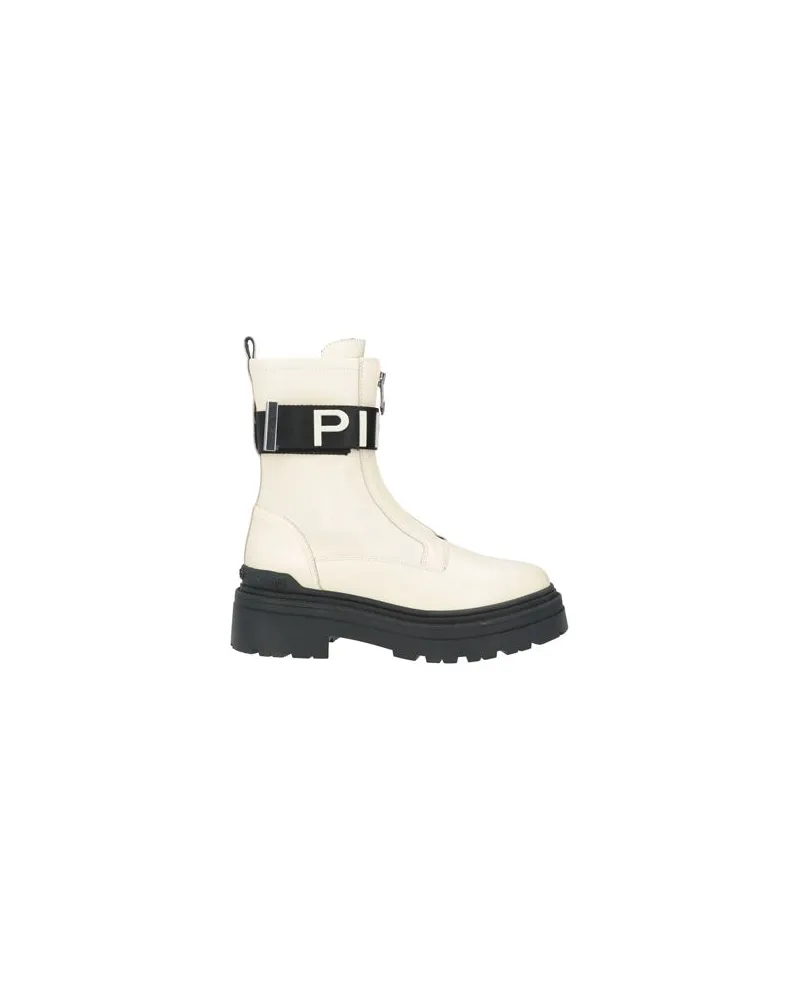 Pinko SCHUHE - Stiefelettenauf YOOX.COM Cremeweiß