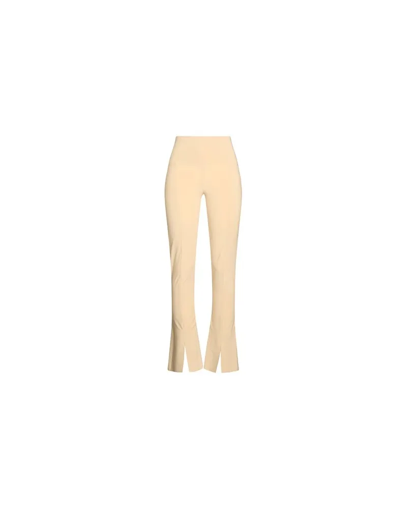 Norma Kamali HOSEN & RÖCKE - Hosenauf YOOX.COM Pastellgelb