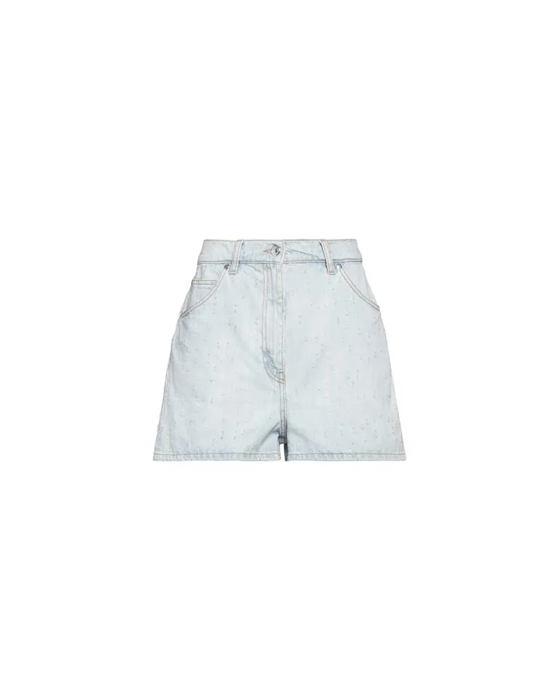 MSGM HOSEN & RÖCKE - Jeansshortsauf YOOX.COM Blau