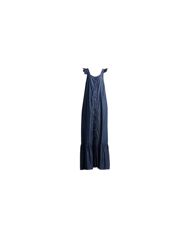 Jacob Cohën KLEIDER - Maxi-Kleiderauf YOOX.COM Blau