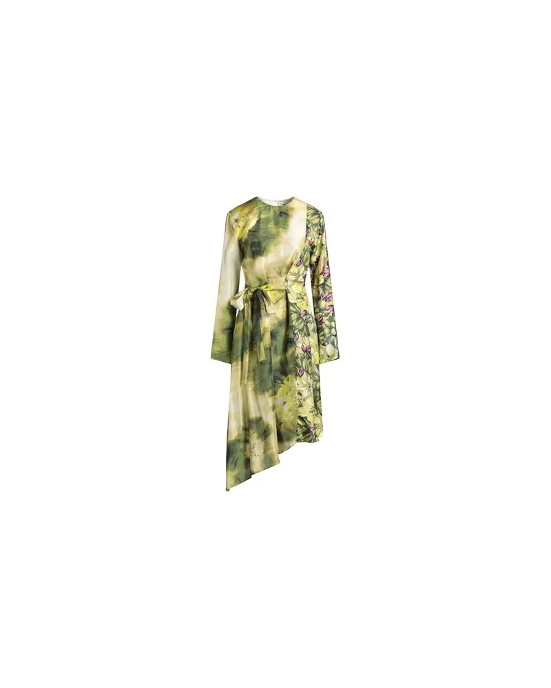 MSGM KLEIDER - Midi-Kleiderauf YOOX.COM Grün