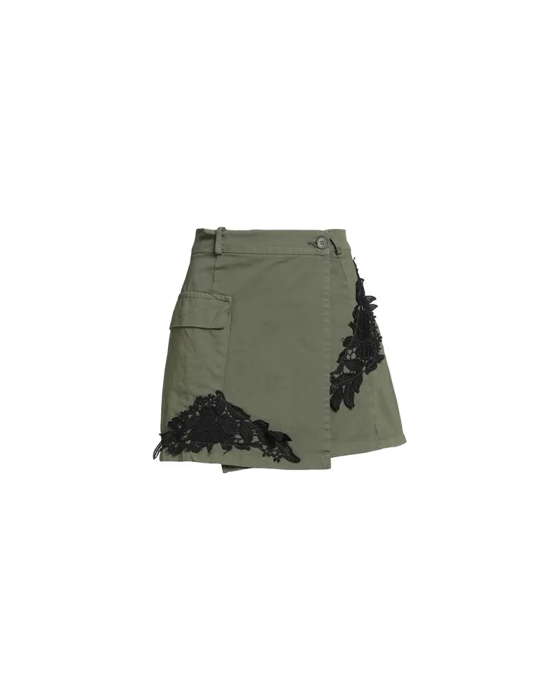 HAVEONE HOSEN & RÖCKE - Jeansröckeauf YOOX.COM Militärgrün
