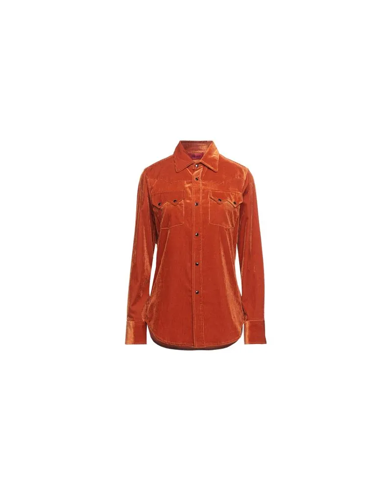 The Gigi TOPS - Hemdenauf YOOX.COM Rostrot