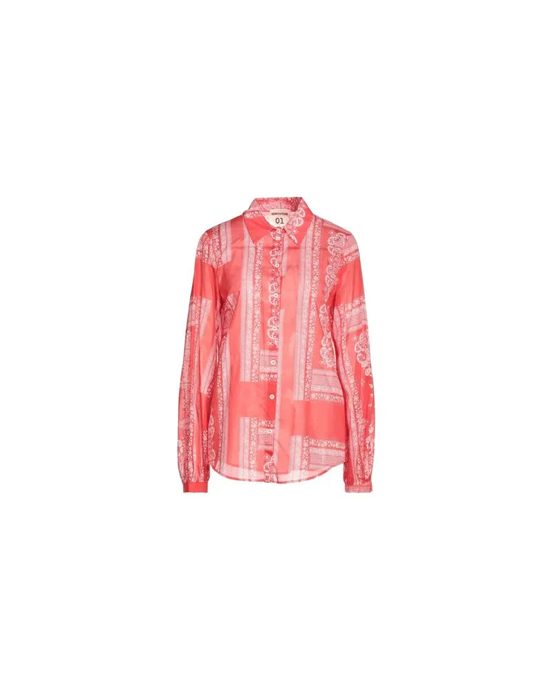 Semicouture TOPS - Hemdenauf YOOX.COM Rot