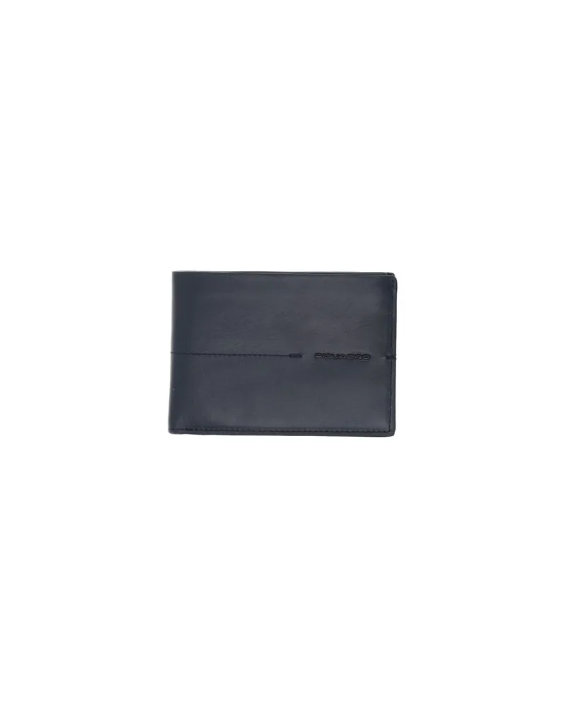Piquadro Kleinlederwaren - Brieftaschenauf YOOX.COM Marineblau