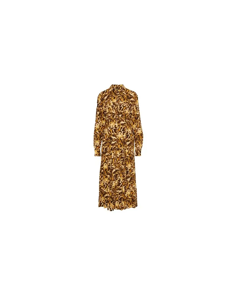 Victoria Beckham KLEIDER - Midi-Kleiderauf YOOX.COM Sand