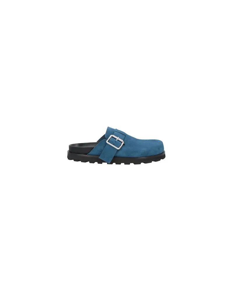 Jil Sander SCHUHE - Mules & Clogsauf YOOX.COM Blaugrau