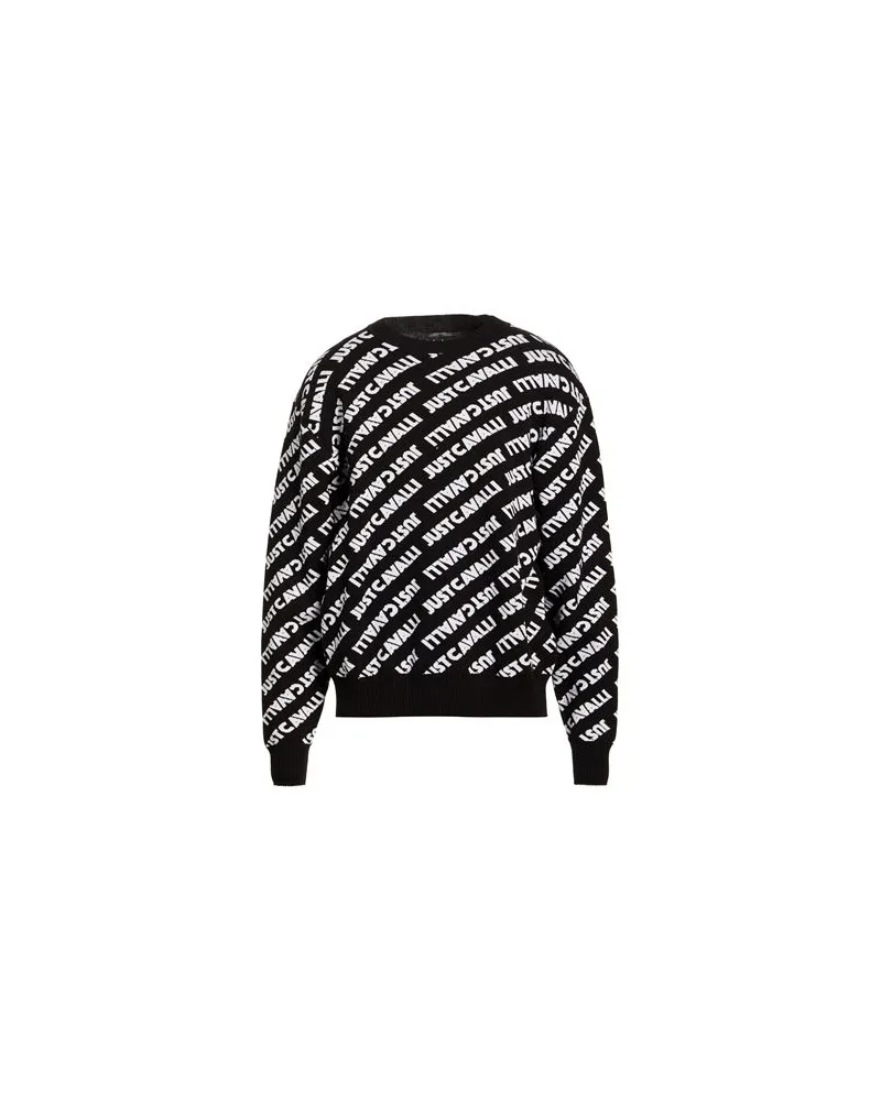 Just Cavalli STRICKWAREN - Pulloverauf YOOX.COM Schwarz