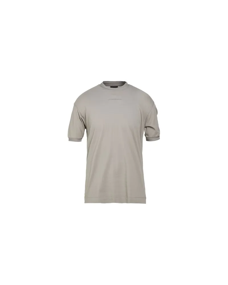 Emporio Armani TOPS - T-shirtsauf YOOX.COM Hellgrau