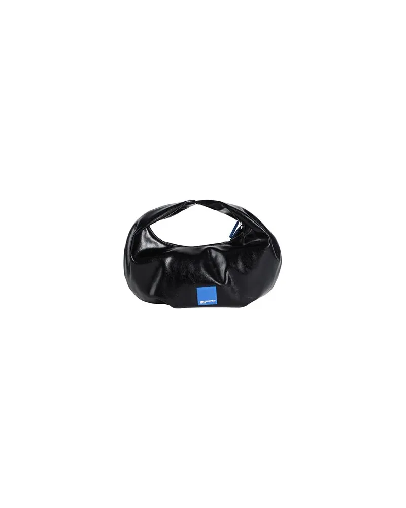 Karl Lagerfeld BOX LOGO HOBO  - TASCHEN - Handtaschenauf YOOX.COM Schwarz