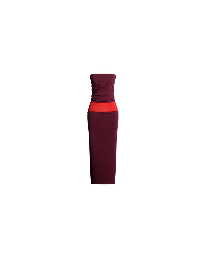 Wolford KLEIDER - Maxi-Kleiderauf YOOX.COM Pflaume
