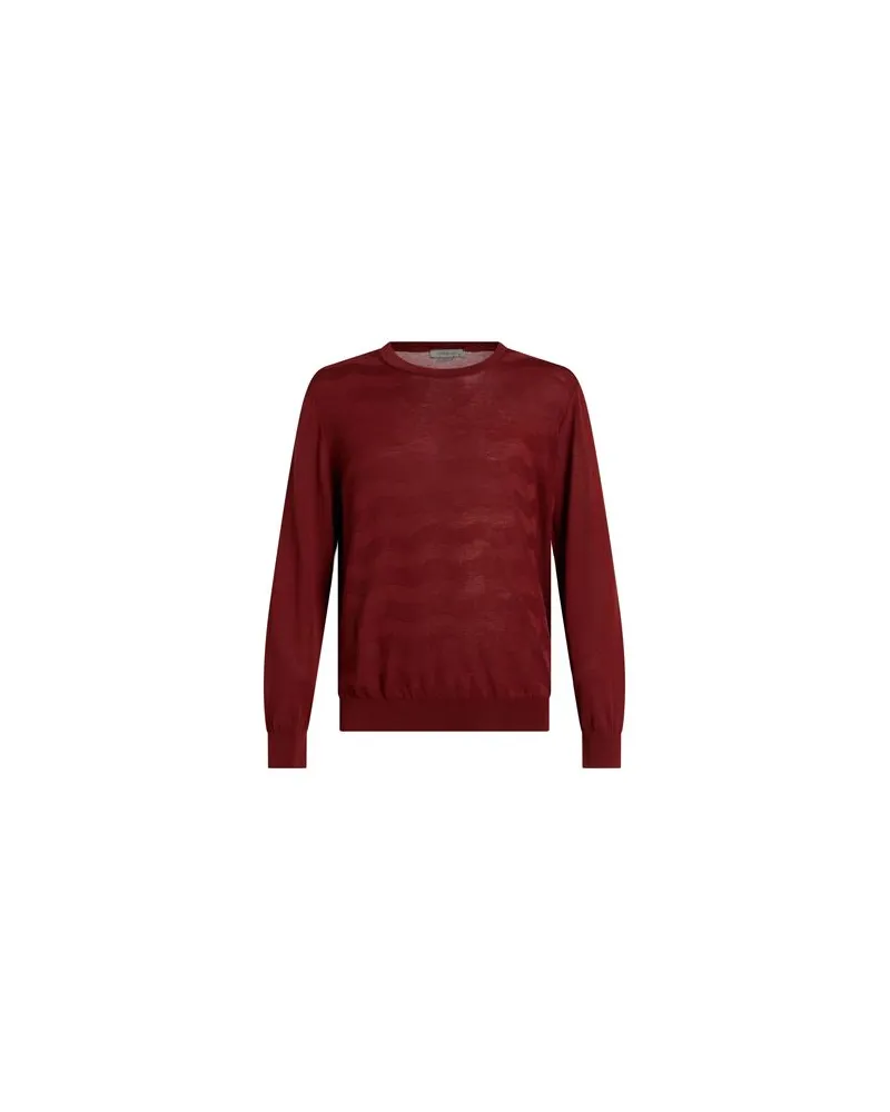 Corneliani STRICKWAREN - Pulloverauf YOOX.COM Ziegelrot