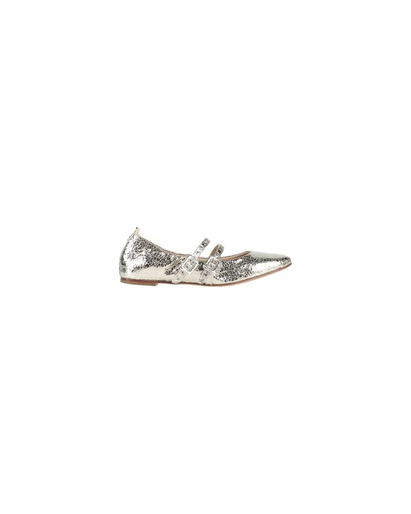 HALMANERA SCHUHE - Ballerinasauf YOOX.COM Platin