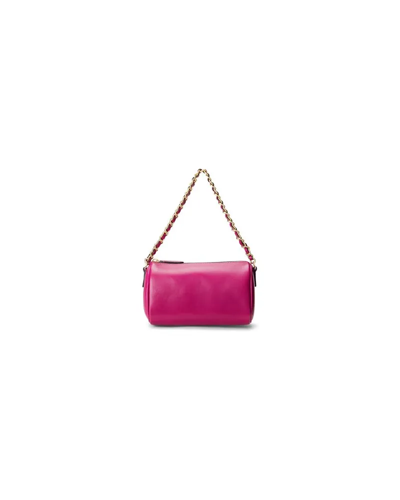 Ralph Lauren NAPPA LEATHER SMALL EMELIA SHOULDER BAG  - TASCHEN - Handtaschenauf YOOX.COM Malve