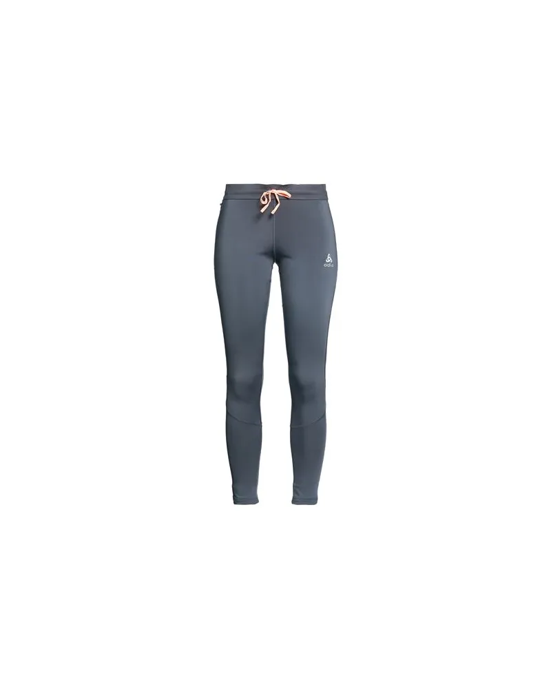 Odlo HOSEN & RÖCKE - Leggingsauf YOOX.COM Taubenblau