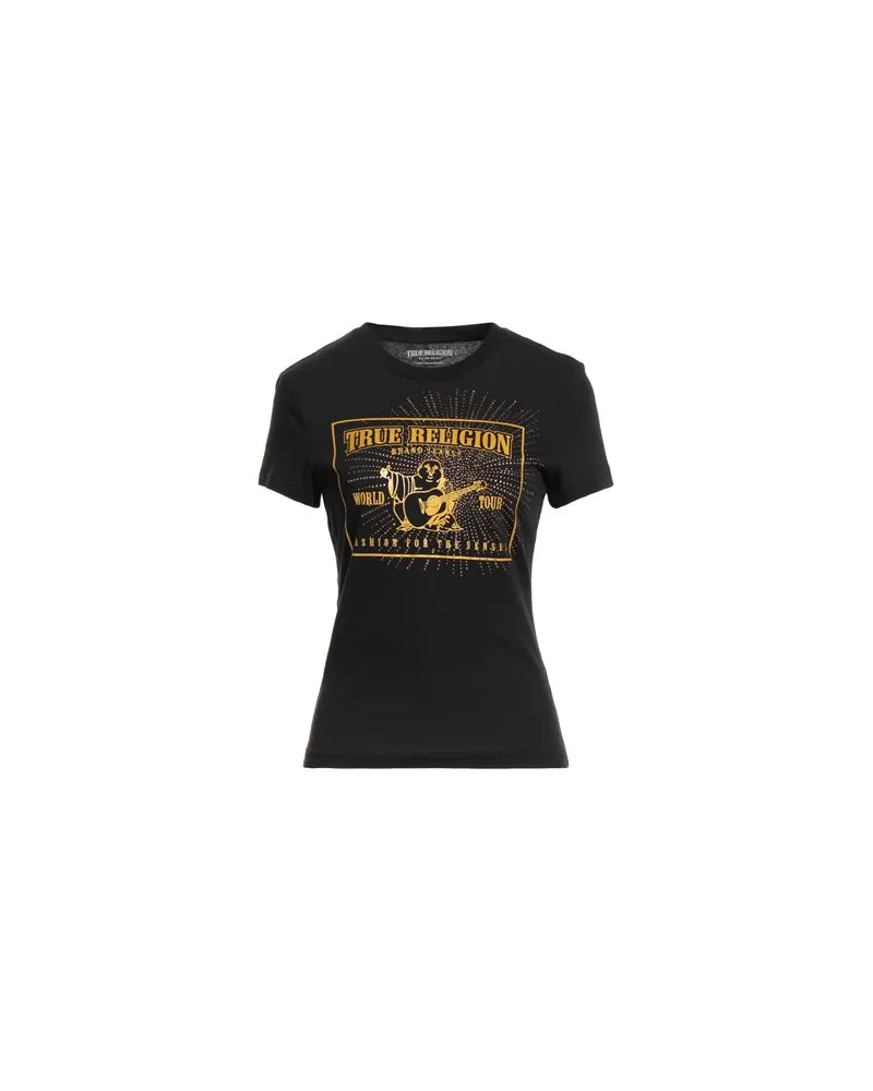 True Religion TOPS - T-shirtsauf YOOX.COM Schwarz