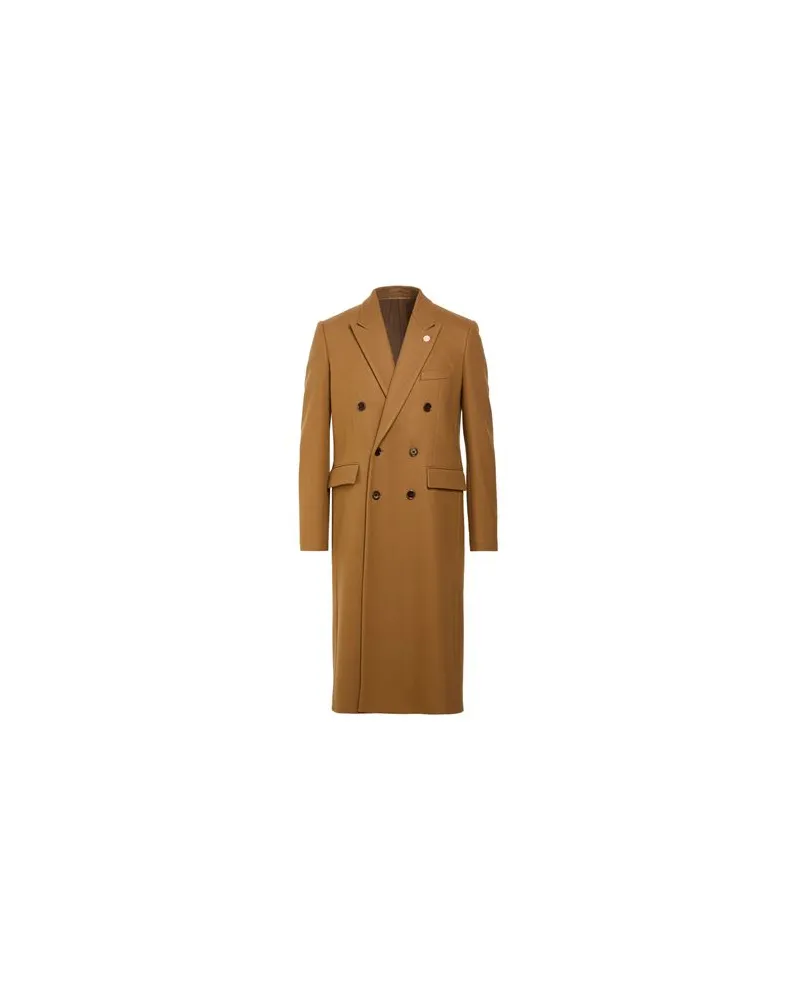 LARDINI JACKEN & MÄNTEL - Mäntelauf YOOX.COM Kamel