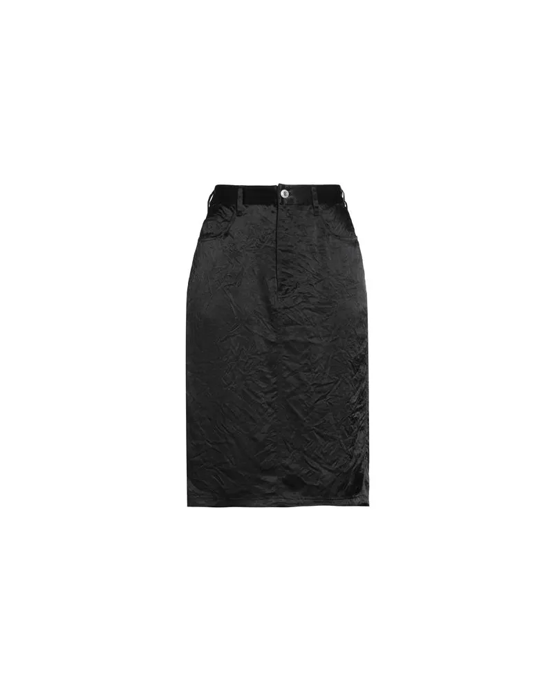 6397 HOSEN & RÖCKE - Midi-Röckeauf YOOX.COM Schwarz
