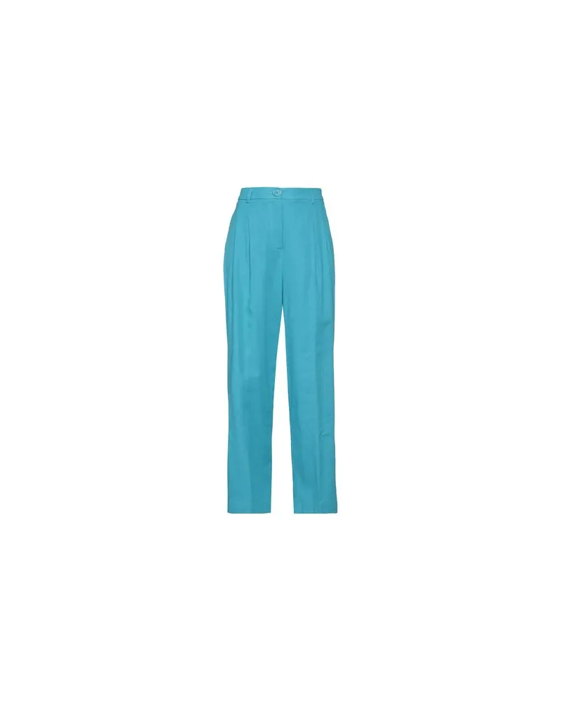 Soallure HOSEN & RÖCKE - Hosenauf YOOX.COM Azurblau
