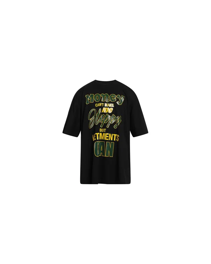 VETEMENTS TOPS - T-shirtsauf YOOX.COM Schwarz