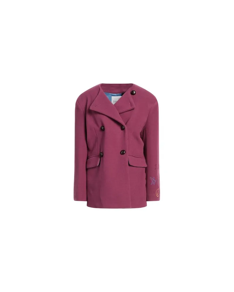 De' Hart JACKEN & MÄNTEL - Mäntelauf YOOX.COM Magenta