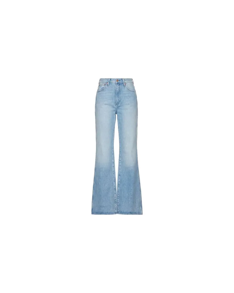 Wrangler HOSEN & RÖCKE - Jeanshosenauf YOOX.COM Blau