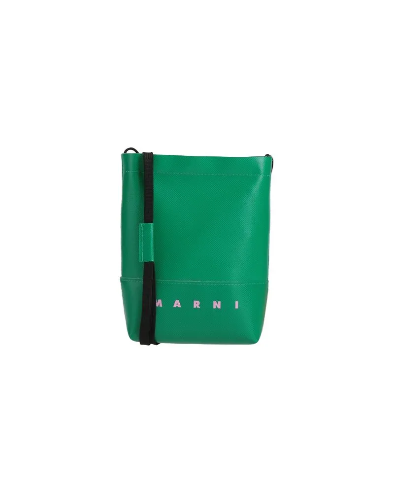 Marni TASCHEN - Umhängetascheauf YOOX.COM Smaragdgrün