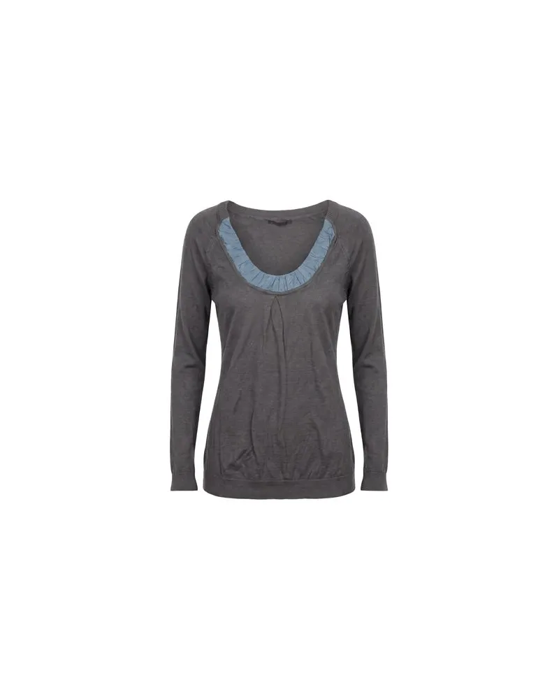 Roberto Collina STRICKWAREN - Pulloverauf YOOX.COM Braungrau