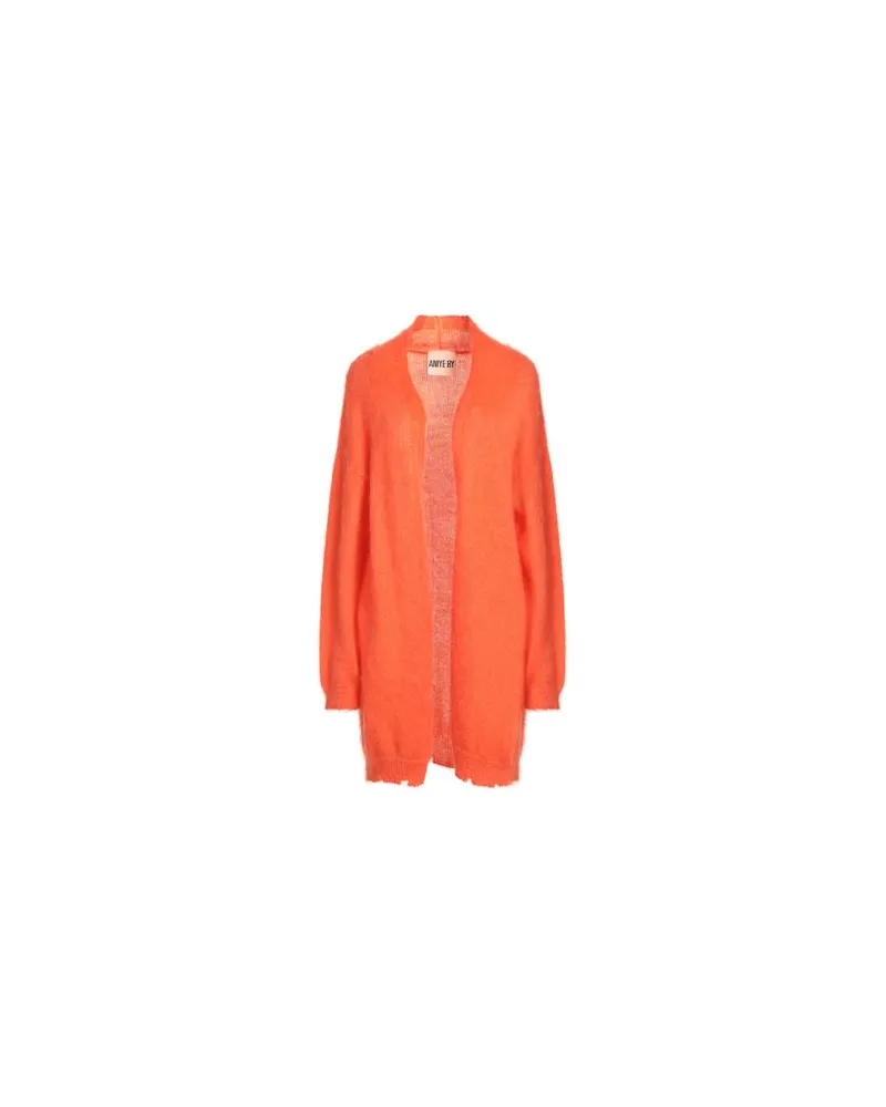 Aniye By STRICKWAREN - Strickjackenauf YOOX.COM Orange