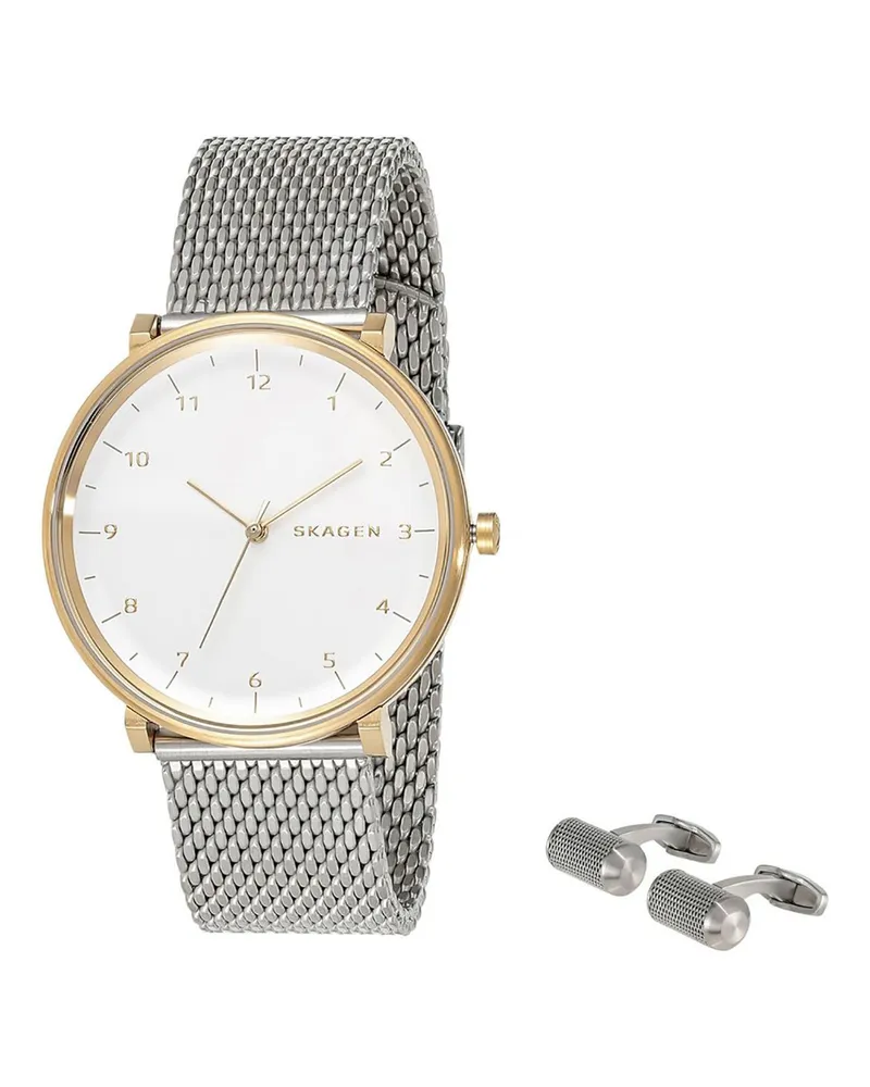 Skagen Armbanduhr Silber