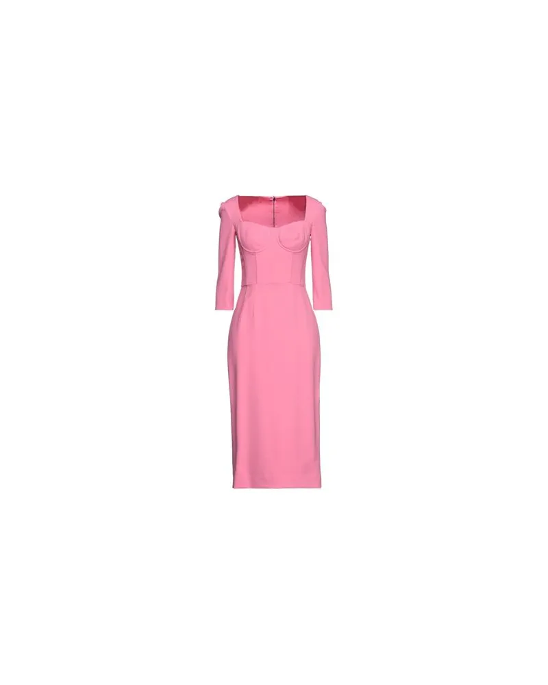 Dolce & Gabbana KLEIDER - Midi-Kleiderauf YOOX.COM Rosa