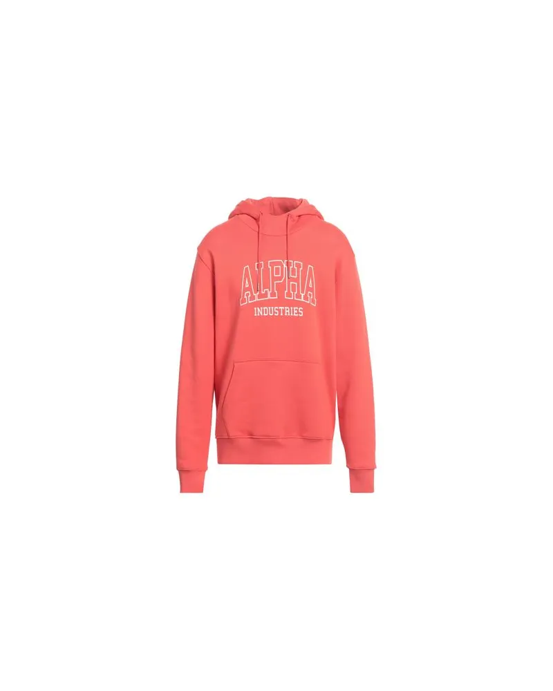 Alpha Industries TOPS - Sweatshirtsauf YOOX.COM Tomatenrot