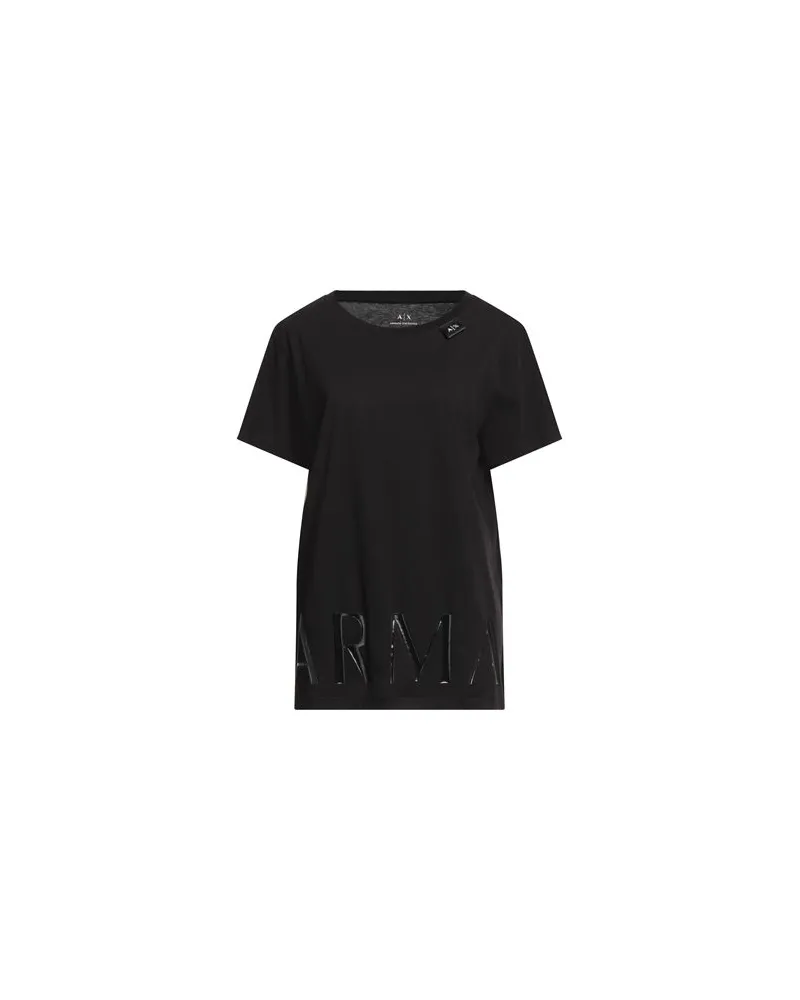 Armani Exchange TOPS - T-shirtsauf YOOX.COM Schwarz