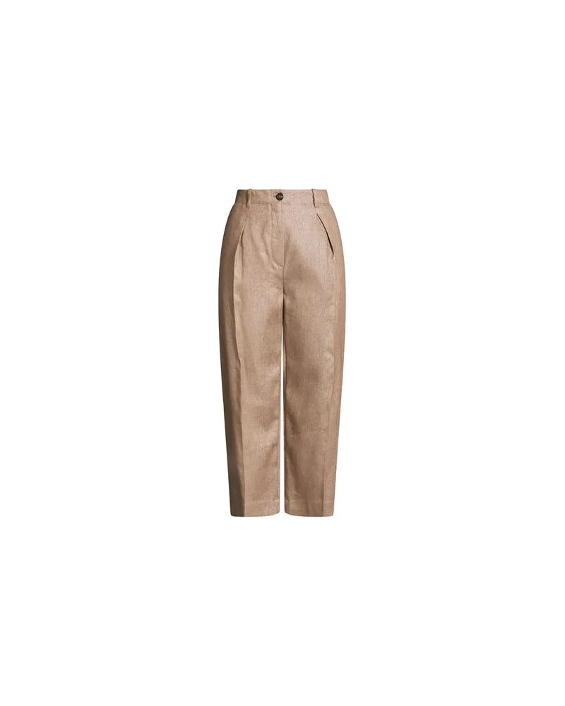 Brunello Cucinelli HOSEN & RÖCKE - Hosenauf YOOX.COM Hellbraun