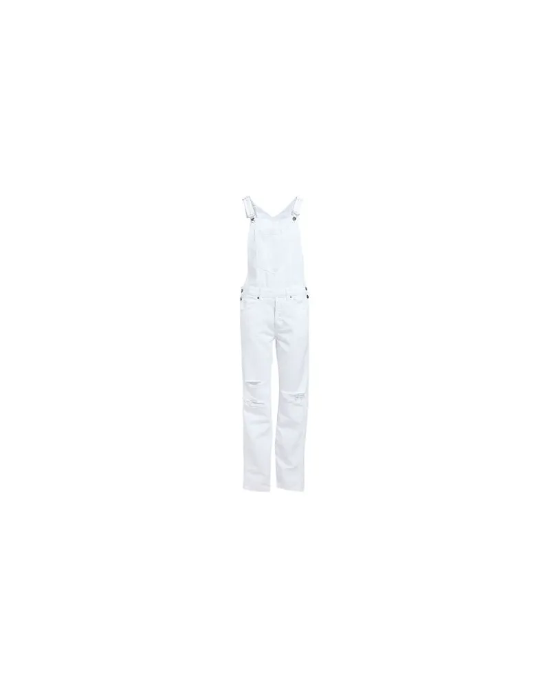 Dondup OVERALLS - Lange Overallsauf YOOX.COM Weiß