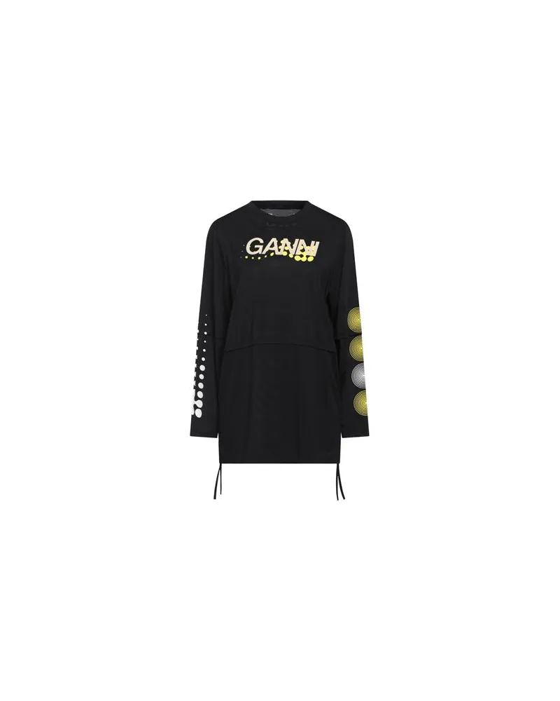 Ganni TOPS - T-shirtsauf YOOX.COM Schwarz