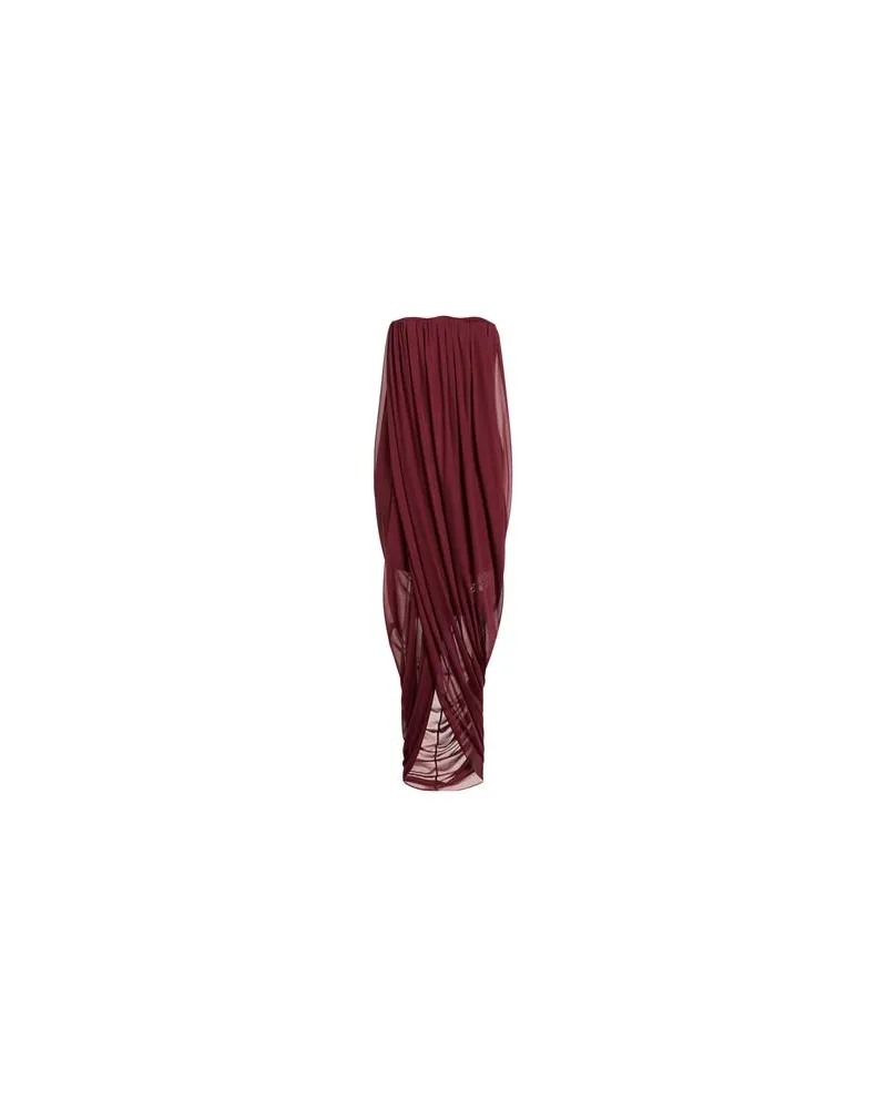 Burberry KLEIDER - Maxi-Kleiderauf YOOX.COM Bordeaux