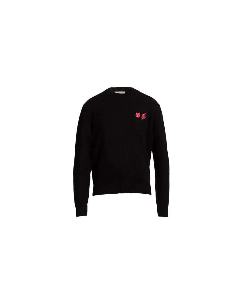 Kitsuné STRICKWAREN - Pulloverauf YOOX.COM Schwarz