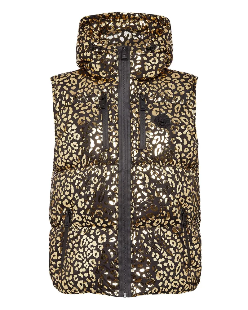 Philipp Plein Pufferjacke & Daunenjacke Gold