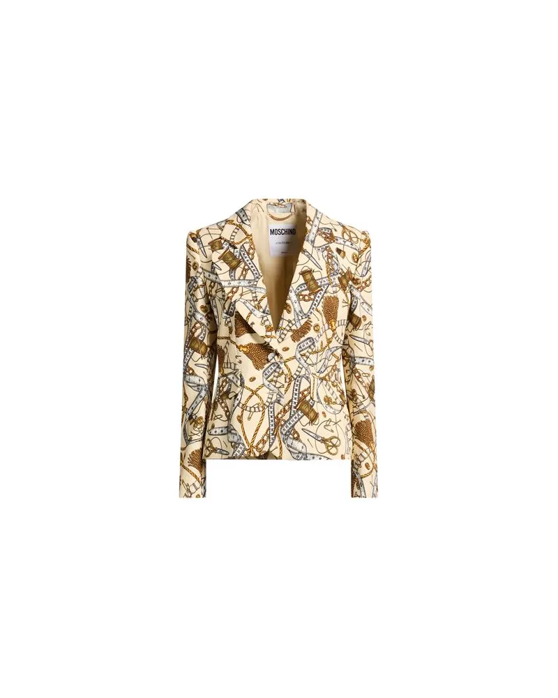 Moschino ANZÜGE und CO-ORDS - Blazersauf YOOX.COM Cremeweiß