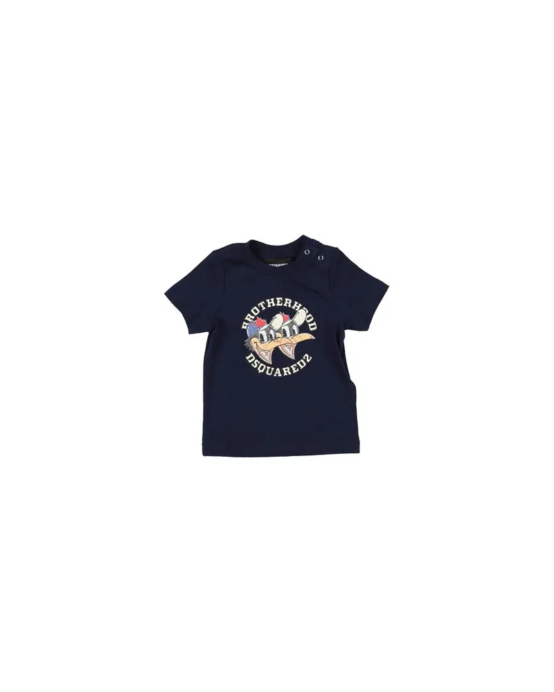 Dsquared2 TOPS - T-shirtsauf YOOX.COM Marineblau