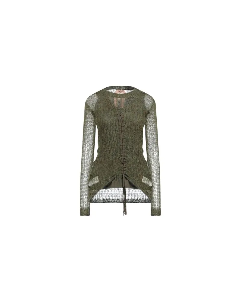 N° 21 STRICKWAREN - Pulloverauf YOOX.COM Militärgrün