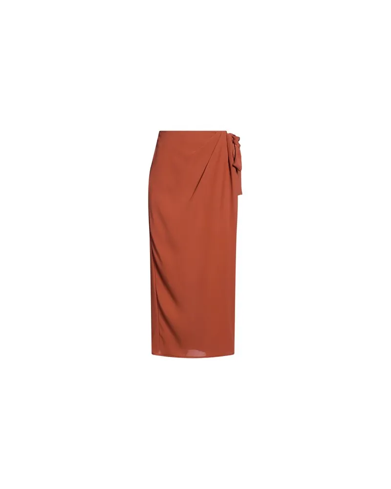 Compagnia Italiana HOSEN & RÖCKE - Midi-Röckeauf YOOX.COM Rostrot