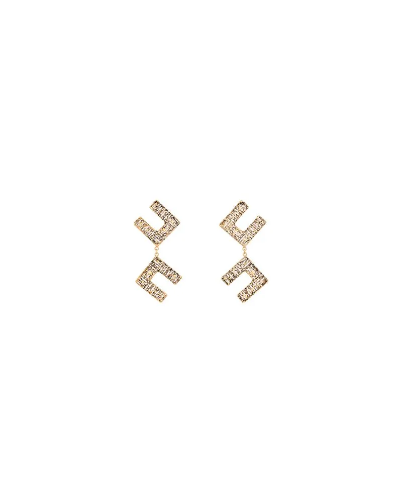 Elisabetta Franchi SCHMUCK und UHREN - Ohrringeauf YOOX.COM Gold