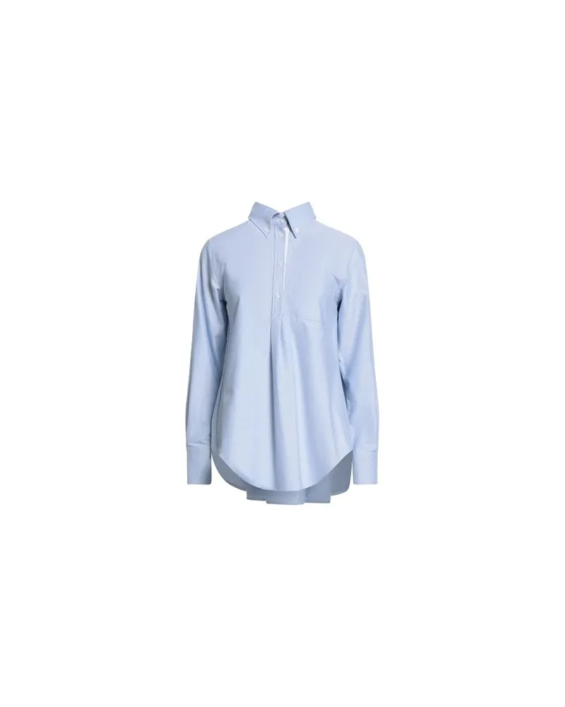 Thom Browne TOPS - Hemdenauf YOOX.COM Hellblau