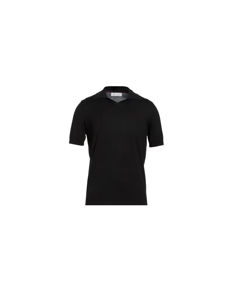 Brunello Cucinelli TOPS - Poloshirtsauf YOOX.COM Schwarz